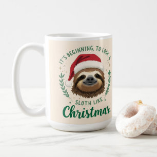 Joyeux Paresseux Noël, Tasse à Café