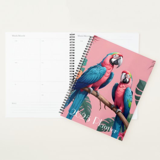 Joyeux Parrots Macaw (Devant avec enveloppe)