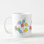 Joyeux Pastel de Pâques Candy Corn Candycorn Mug (Gauche)