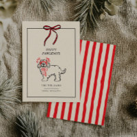 Joyeux Pawlidays Carte de Noël pour Famille de Chi