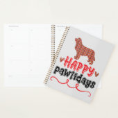 Joyeux Pawlidays | Jeu de mots amusant (Devant avec enveloppe)