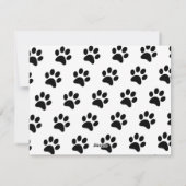 Joyeux Pawlidays Pet Photo Carte de Noël (Dos)