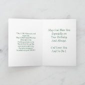 Joyeux père d'anniversaire - Carte Camo (Intérieur)