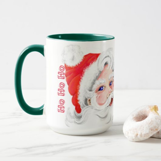 Joyeux Père Noël Mug (Avec donut)