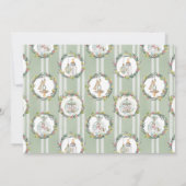 Joyeux petit Baby shower Carte de remerciements ph (Dos)