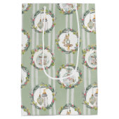 Joyeux petit Baby shower de Noël Sac cadeau (Dos)