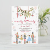 Joyeux petit bébé Invitation de fête (Debout devant)