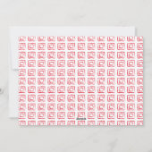 Joyeux petit Carte photo de Noël (Dos)