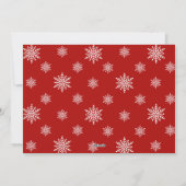 Joyeux petit carte photo de Noël (Dos)