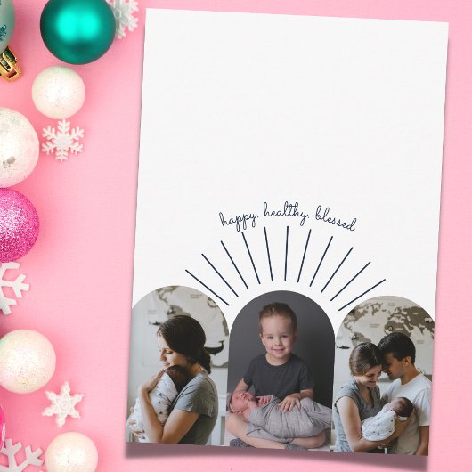 Joyeux petit Faire-part de naissance de Noël