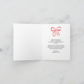 Joyeux petit Merci de Baby shower tiré à la main (Intérieur)