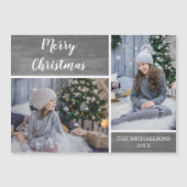 Joyeux petit Noël Magnet photo (Devant)
