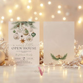 Joyeux Petit Noël moderne Invitation