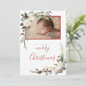 Joyeux petit Noël Photo Cartes de voeux (Debout devant)