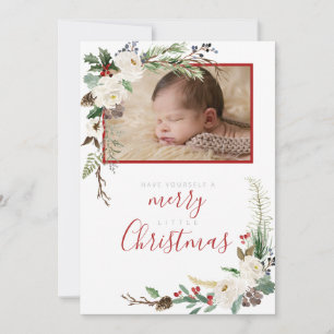 Joyeux petit Noël Photo Cartes de voeux