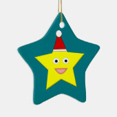 Joyeux petit ornement de Noël étoile (Droite)