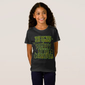 joyeux petit pull de Noël laid T-shirt filles (Devant entier)