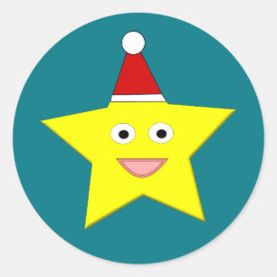 Joyeux Petit Stickers Star de Noël