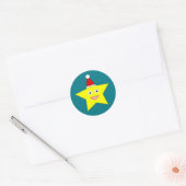 Joyeux Petit Stickers Star de Noël (Enveloppe)