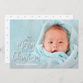 Joyeux petits Cartes photos de Noël (Devant / Derrière)
