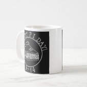 Joyeux Pi jour palkboard pie mug (Devant gauche)