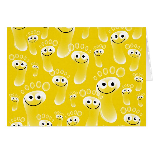 Joyeux pied jaune (Devant horizontal)