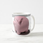 Joyeux PIg Nouvel An 2019 Mug Blanc (Devant droit)