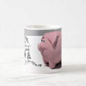 Joyeux PIg Nouvel An 2019 Mug Blanc (Centre)