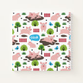 Joyeux Piglets Dans Le Carnet De Boue (Dos)