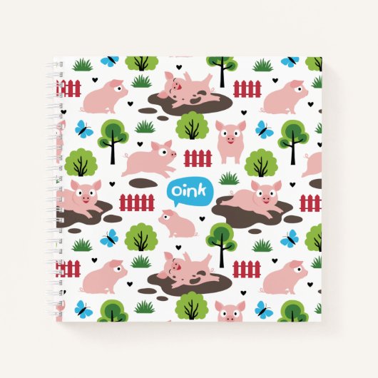 Joyeux Piglets Dans Le Carnet De Boue (Devant)