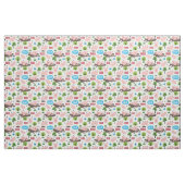 Joyeux Piglets Dans Le Tissu De Boue (Fat Quarter)