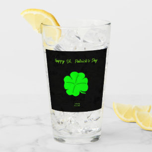 Joyeux pinceau en verre de la Saint Patrick