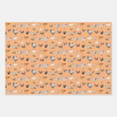 Joyeux pinces à papier à envelopper ensemble plat  (Devant)