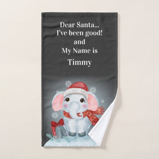 Joyeux pingouin de Noël pour ensemble de serviette (Serviette à main)