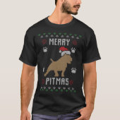 Joyeux Pitmas Drôle Laide Sweat Pit Bull (Devant)