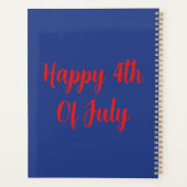 Joyeux planificateur de calendrier de célébration (Dos)