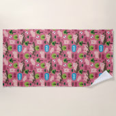 Joyeux Porcelets Dans La Serviette De Plage De Bou (Devant)