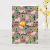 Joyeux Portes Dans La Carte À La Boue (Fleur jaune)