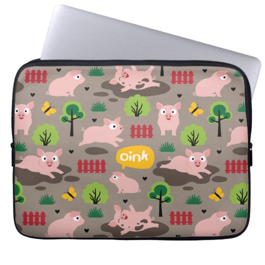 Joyeux Portes Dans Le Sac Électronique De Boue (Devant)