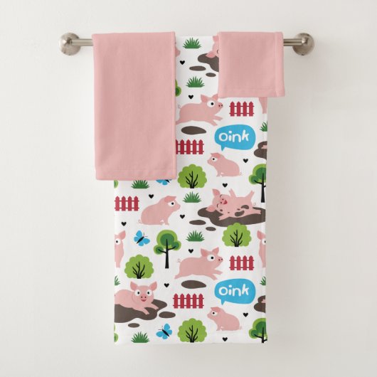 Joyeux Portes Dans Le Serviette De Bain De Boue (En situation)
