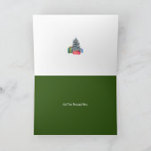 Joyeux Portrait de Noël, Carte pliée 5" x 7" (Intérieur)