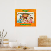Joyeux Poster vintage Halloween (Cuisine)