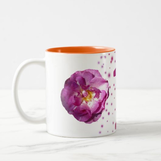 Joyeux premier anniversaire Mug à deux tons (Gauche)