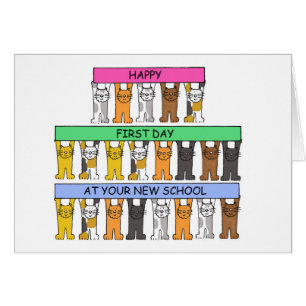 Joyeux premier jour à votre nouvelle école