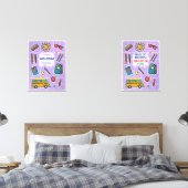 Joyeux premier jour d'école BIENVENUE (Chambre à coucher)