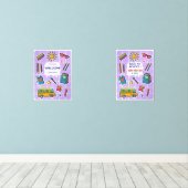 Joyeux premier jour d'école BIENVENUE (Parquet)