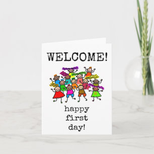 Joyeux premier jour, nouvelle carte d'employé