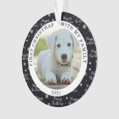 Joyeux Premier Noël Votre Ornement Photo (devant)