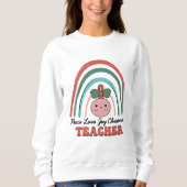 Joyeux professeur sweatshirt de noël (Devant)