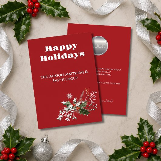 Joyeux professionnel affaires vacances d'hiver Arg
